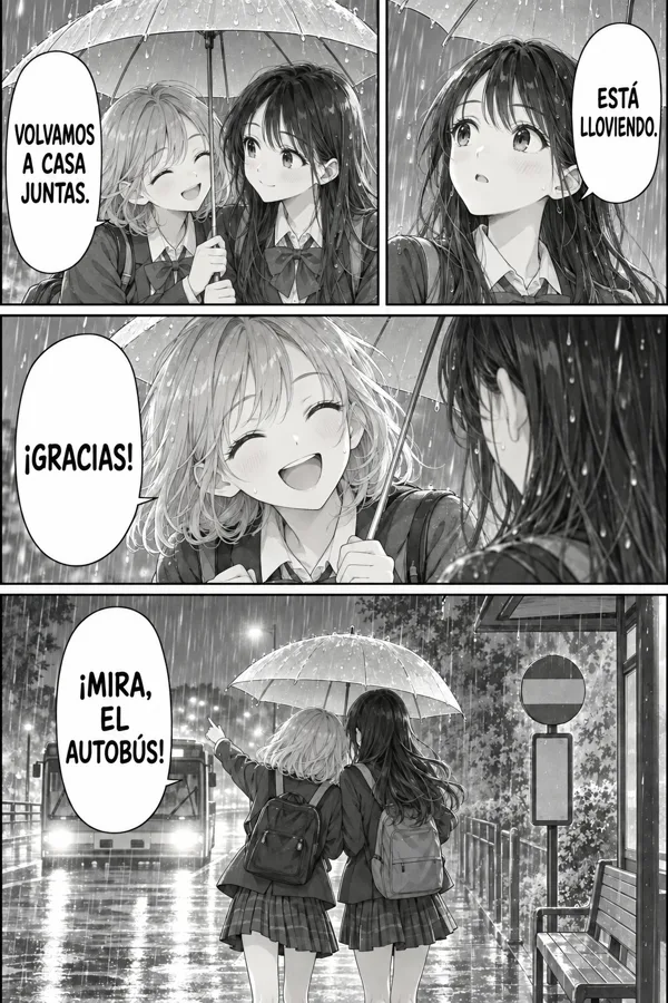 Japanese manga → Spanish — Translated page